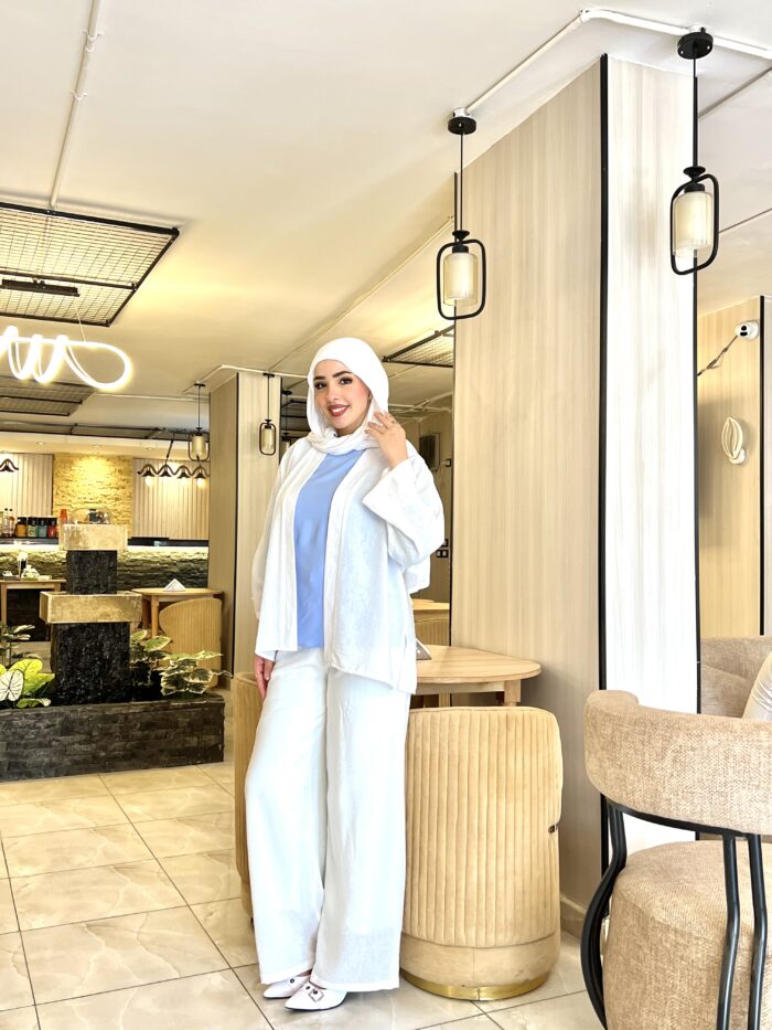 ⁦كيمونو كتان⁩ - الصورة ⁦7⁩