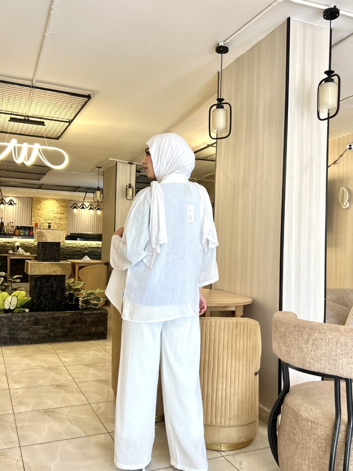 ⁦كيمونو كتان⁩ - الصورة ⁦8⁩