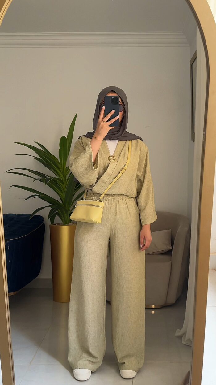 ⁦بنطلون كتان⁩ - الصورة ⁦1⁩