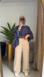 بلوزة فرونس من الوسط - الصورة 2