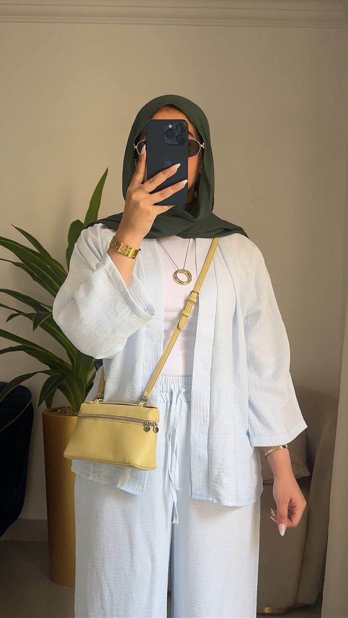 ⁦كيمونو كتان⁩ - الصورة ⁦2⁩