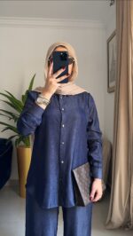 شيميز تنسيل جينز - الصورة 3