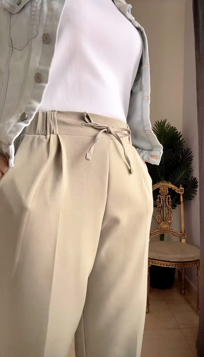 ⁦بنطلون كلاسيك رباط⁩ - الصورة ⁦6⁩