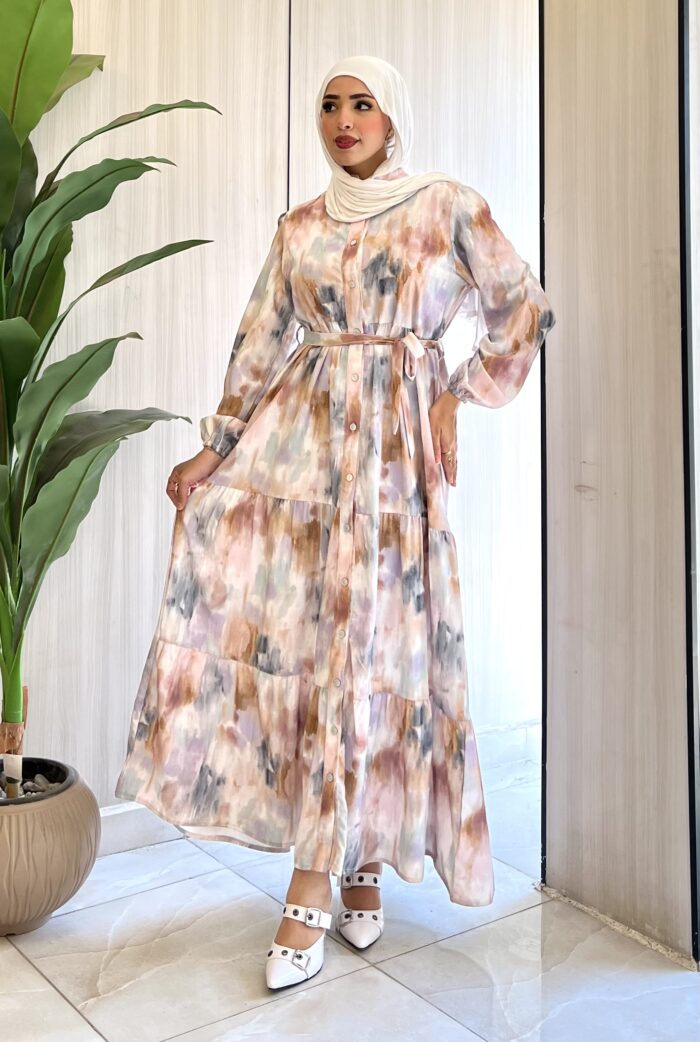 ⁦فستان ادوار مشجر⁩ - الصورة ⁦4⁩