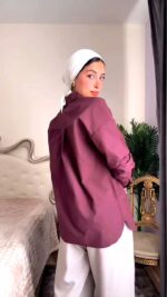 شيميز بوبلين - Image 8