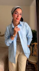 شيميز بوبلين - Image 9