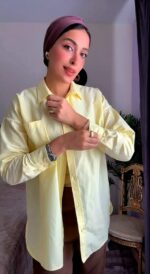 شيميز بوبلين - Image 11