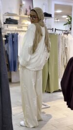 ⁦سوت مطرز (كارديجان + بنطلون مبطن)⁩ - الصورة ⁦6⁩