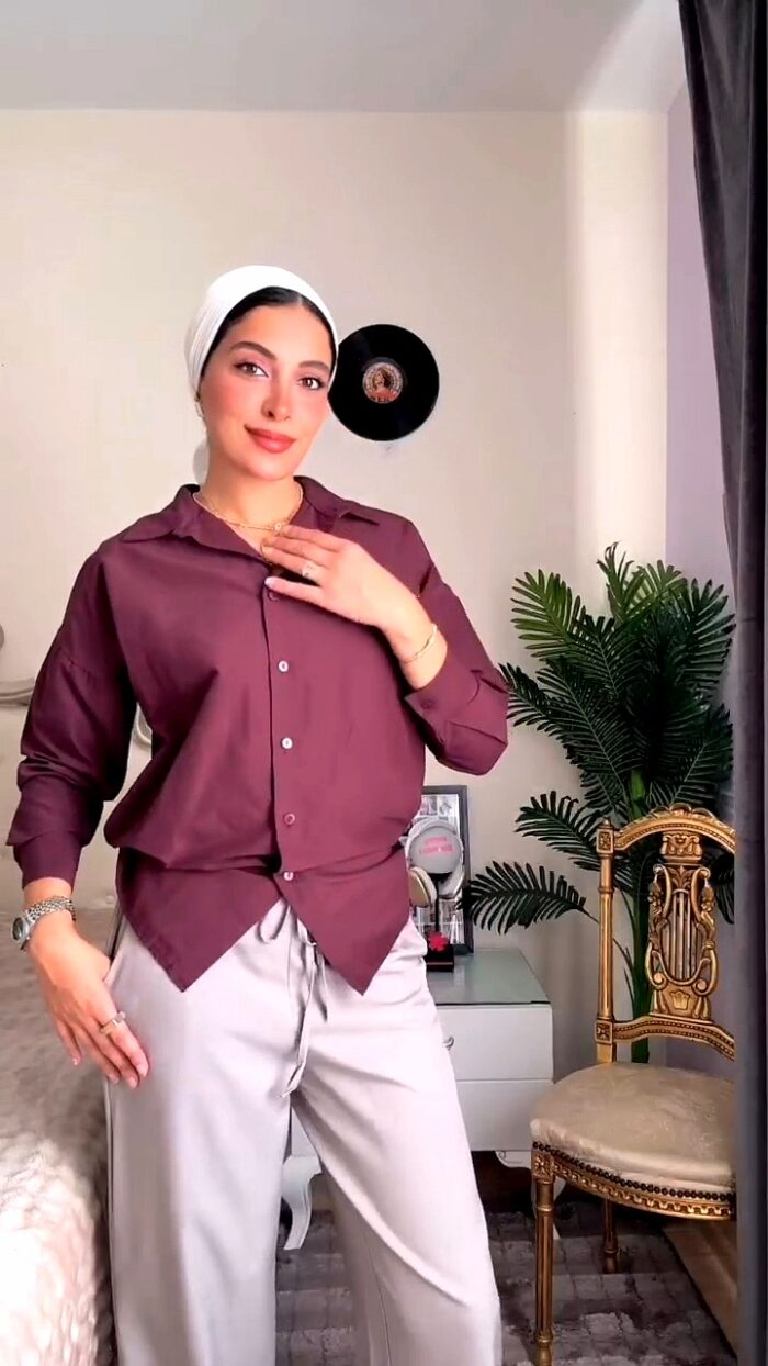 بنطلون كريب رباط - Image 9