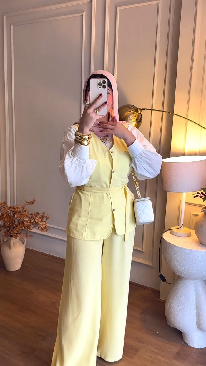 ⁦بنطلون كتان 2 كسره⁩ - الصورة ⁦9⁩