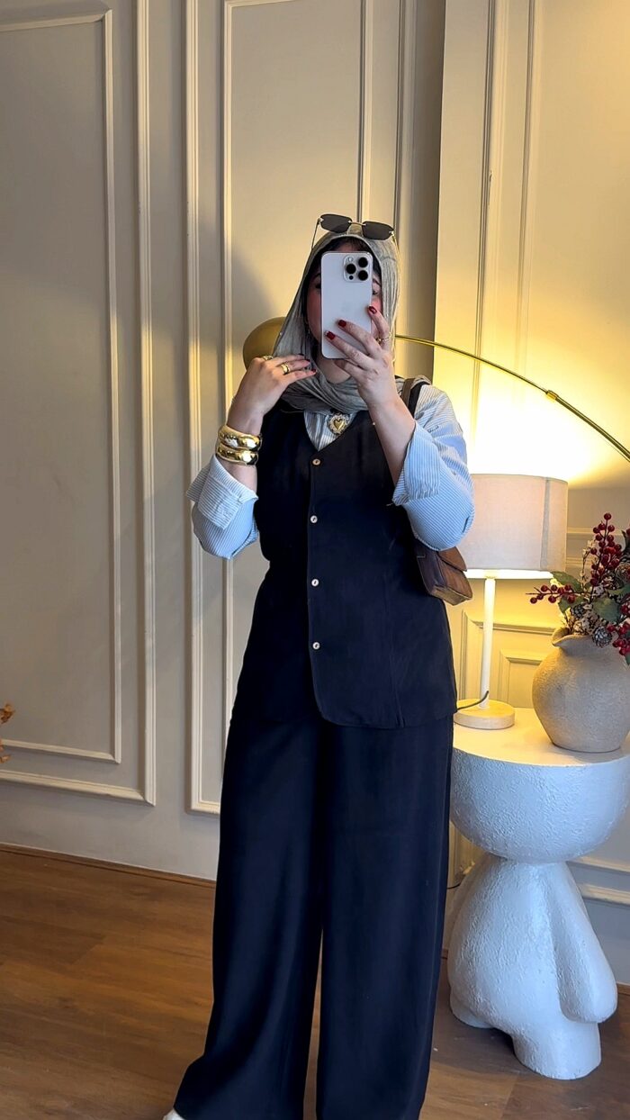 ⁦بنطلون كتان 2 كسره⁩ - الصورة ⁦10⁩